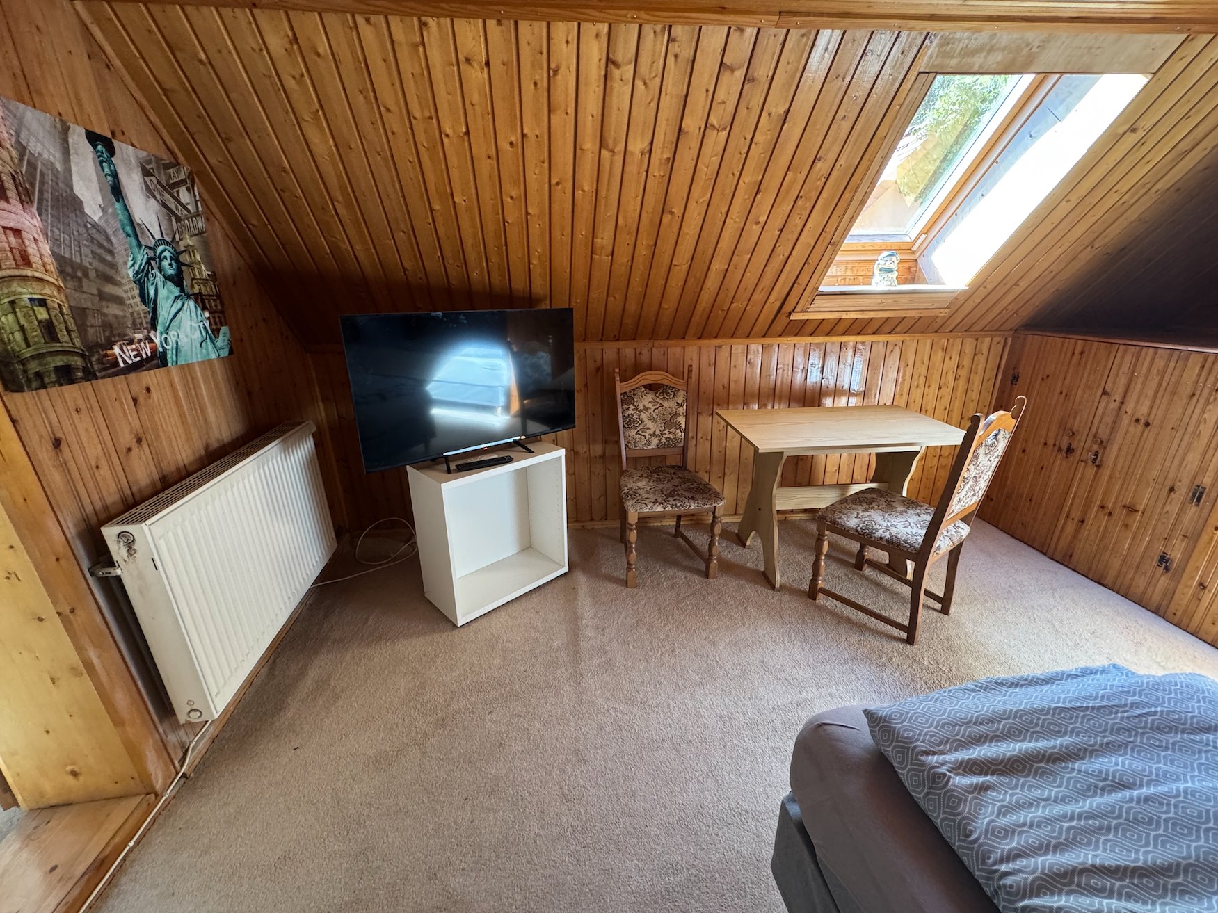 Schlafbereich im Dachgeschoss Ferienhaus Dahl