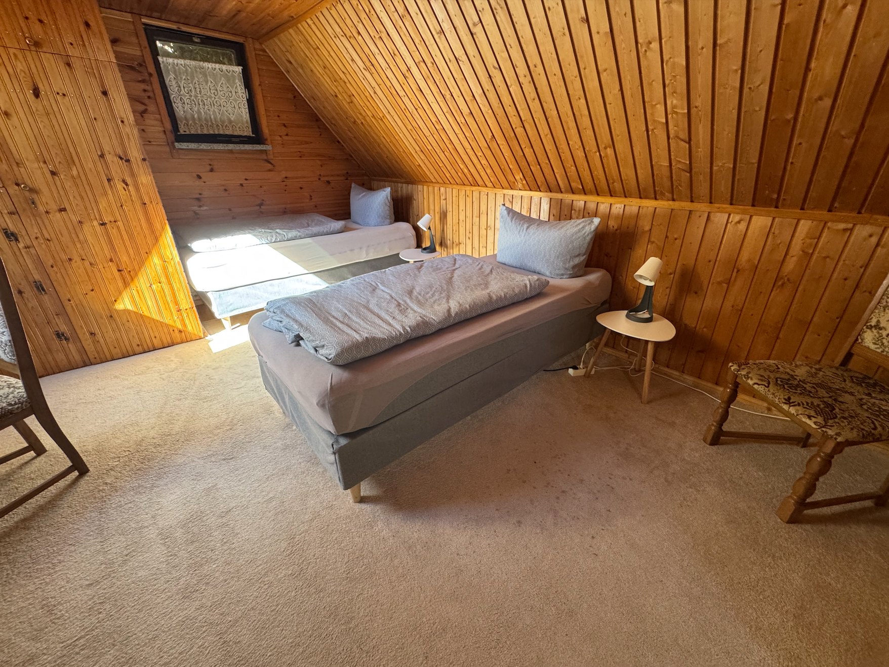 Dachgeschoss Schlafzimmer Ferienhaus Dahl