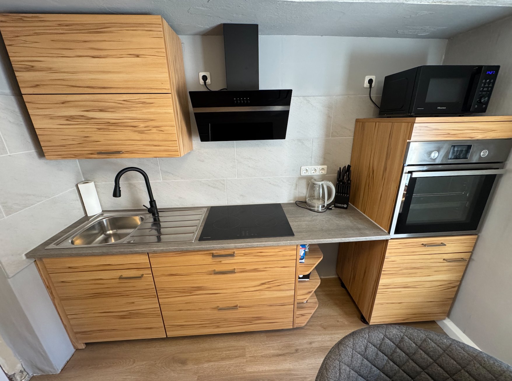 Moderne Küche Ferienhaus Dahl