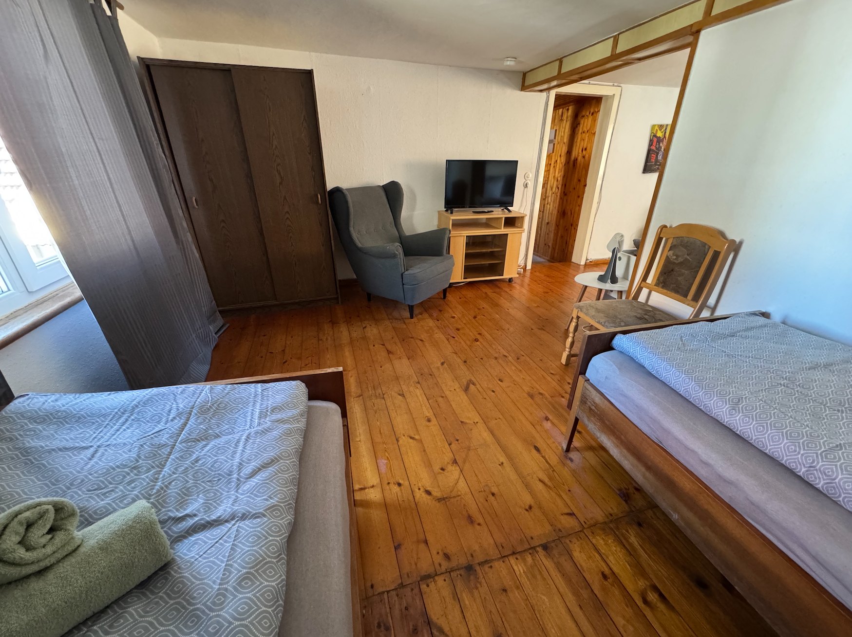 Großes Schlafzimmer Ferienhaus Dahl