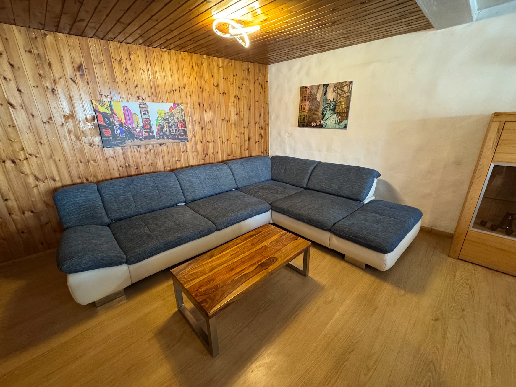 Wohnzimmer Ferienhaus Dahl