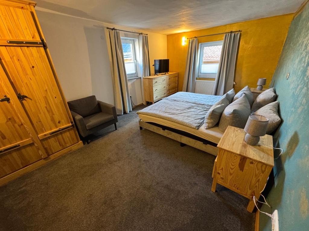 Schlafzimmer Refugium am Schlossberg